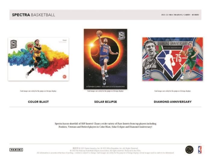 2021/22 Panini Spectra Basketball NBA Hobby Box - Image 4