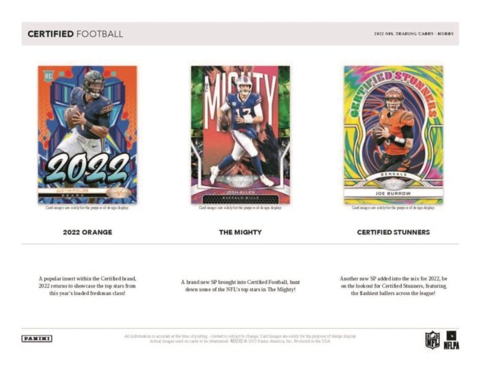 2022 Panini Certified NFL Football Hobby Box - Image 4