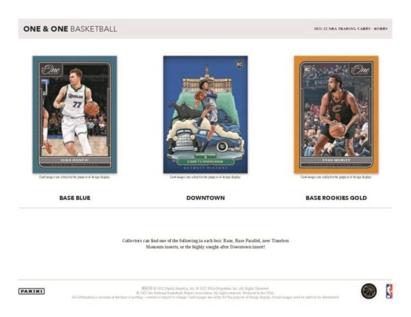 2021/22 Panini One and One Basketball NBA Hobby Box - Image 4
