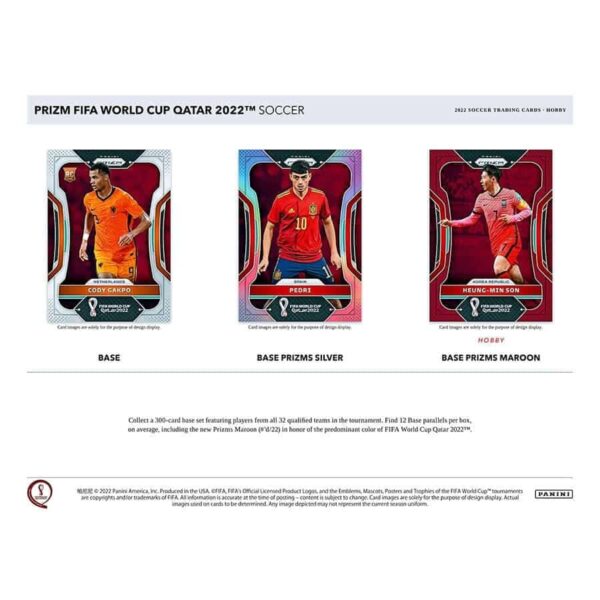 2022 Panini Prizm FIFA World Cup Soccer Hobby Box - Image 5