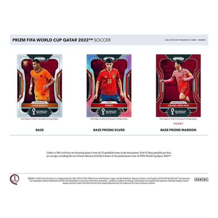 2022 Panini Prizm FIFA World Cup Soccer Hobby Box - Image 5