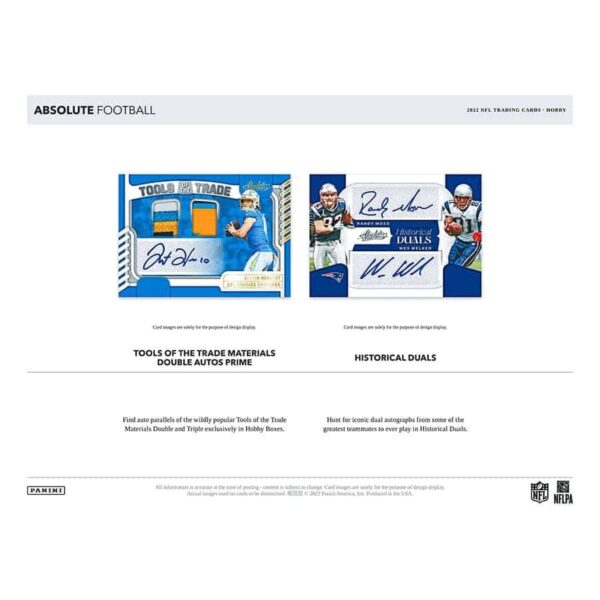 2022 Panini Absolute NFL Football Hobby Box - Image 3
