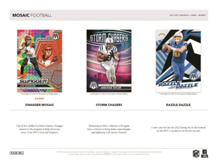2022 Panini Mosaic Football NFL Hobby Box - Image 4