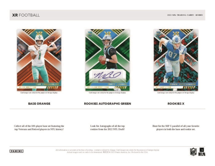 2022 Panini XR Football NFL Hobby Box - Image 6