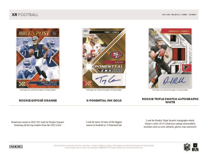 2022 Panini XR Football NFL Hobby Box - Image 5