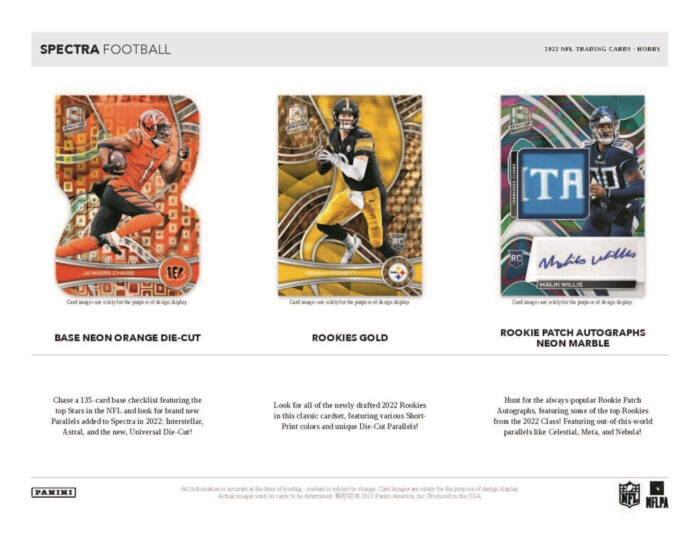 2022 Panini Spectra Football NFL Hobby Box - Image 6