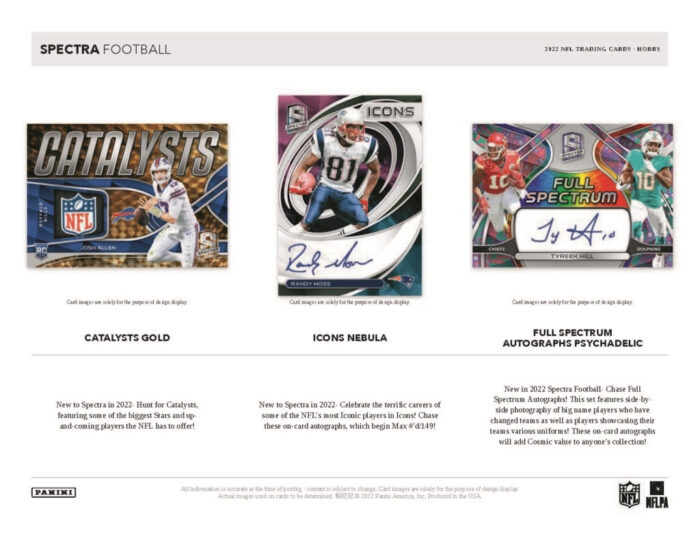 2022 Panini Spectra Football NFL Hobby Box - Image 5