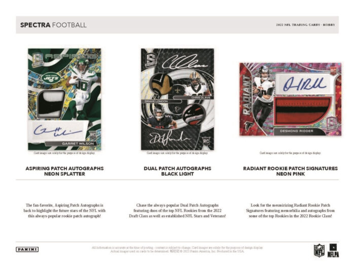 2022 Panini Spectra Football NFL Hobby Box - Image 4
