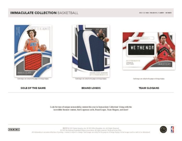 2021/22 Panini Immaculate Basketball NBA Hobby Box - Image 4