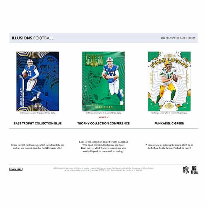 2022 Panini Illusions Football NFL Hobby Box - Image 4