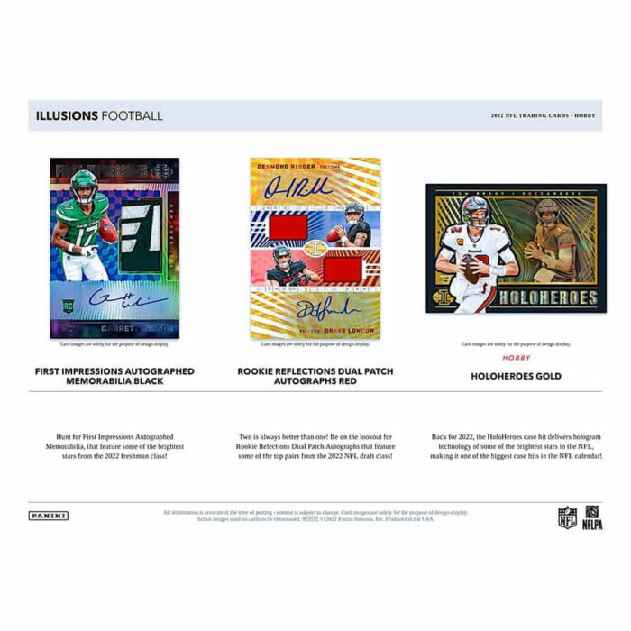 2022 Panini Illusions Football NFL Hobby Box - Image 2