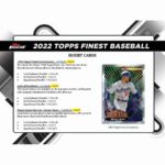2022 Topps Finest Baseball MLB Hobby Box - Image 3