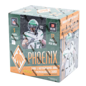 12 Packs per Box, 5 Cards per Pack.   Every Box contains Two Autographs, One Memorabilia, Two Silvers, Nine #'d Parallels, Nine Inserts & Twleve Rookies!