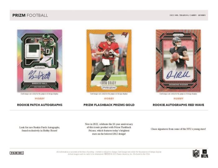 2022 Panini Prizm Football NFL Hobby Box - Image 3