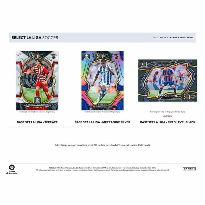 2022/23 Panini Select La Liga Soccer Hobby Box - Image 5