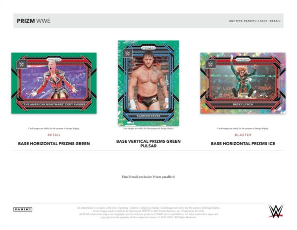 2023 Panini Prizm WWE Wrestling Blaster Box - Image 5