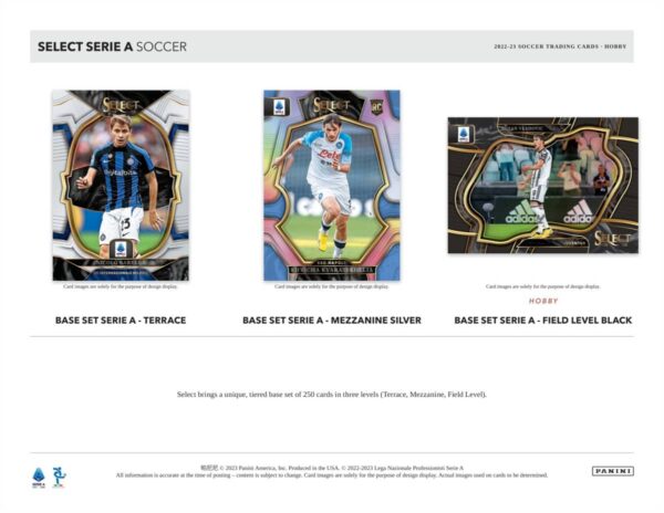 2022/23 Panini Select Serie A Soccer Hobby Box - Image 6
