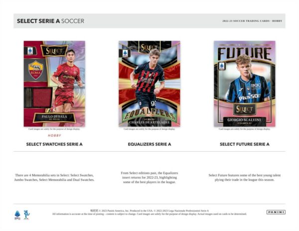 2022/23 Panini Select Serie A Soccer Hobby Box - Image 4