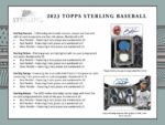 2023 Topps Sterling Baseball MLB Hobby Box - Image 4