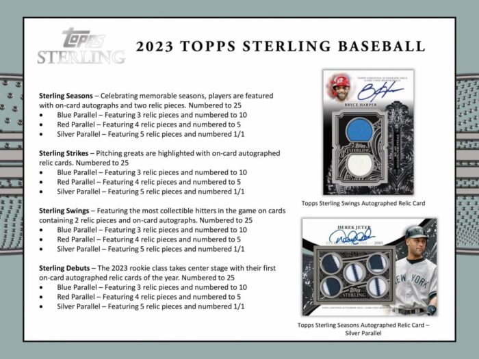 2023 Topps Sterling Baseball MLB Hobby Box - Image 4