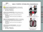 2023 Topps Sterling Baseball MLB Hobby Box - Image 3