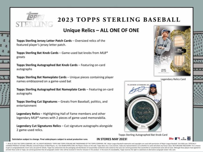 2023 Topps Sterling Baseball MLB Hobby Box - Image 2