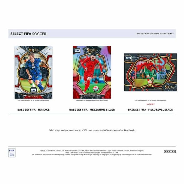 2022/23 Panini Select FIFA Soccer Hobby Box - Image 4