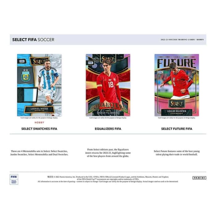 2022/23 Panini Select FIFA Soccer Hobby Box - Image 2