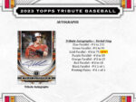 2023 Topps Tribute Baseball Hobby Box - Image 4