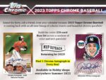 2023 Topps Chrome Baseball MLB Hobby Box - Image 6
