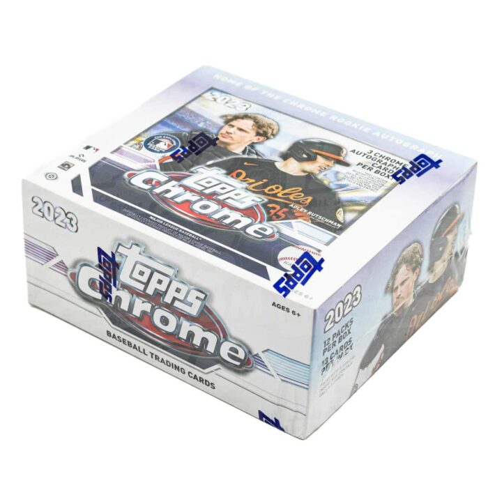 2023 Topps Chrome Baseball MLB Jumbo Box - Image 1