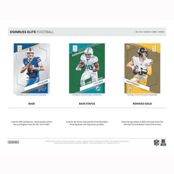2023 Panini Donruss Elite Football NFL Hobby Box - Image 5