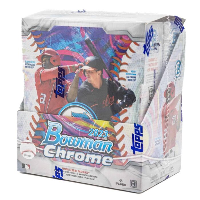 2023 Bowman Chrome Baseball Hobby MLB Box - Image 1