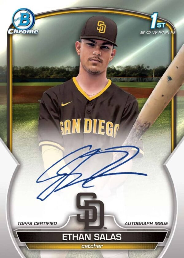 2023 Bowman Chrome Baseball HTA Choice MLB Box - Image 6