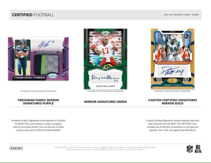 2023 Panini Certified NFL Football Hobby Box - Image 6