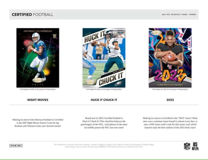 2023 Panini Certified NFL Football Hobby Box - Image 5