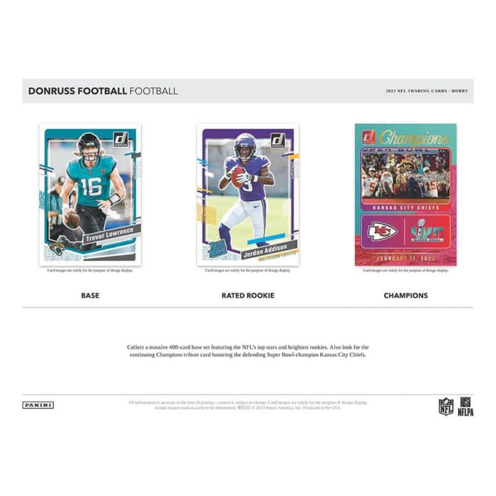 2023 Panini Donruss NFL Football Hobby Box - Image 6