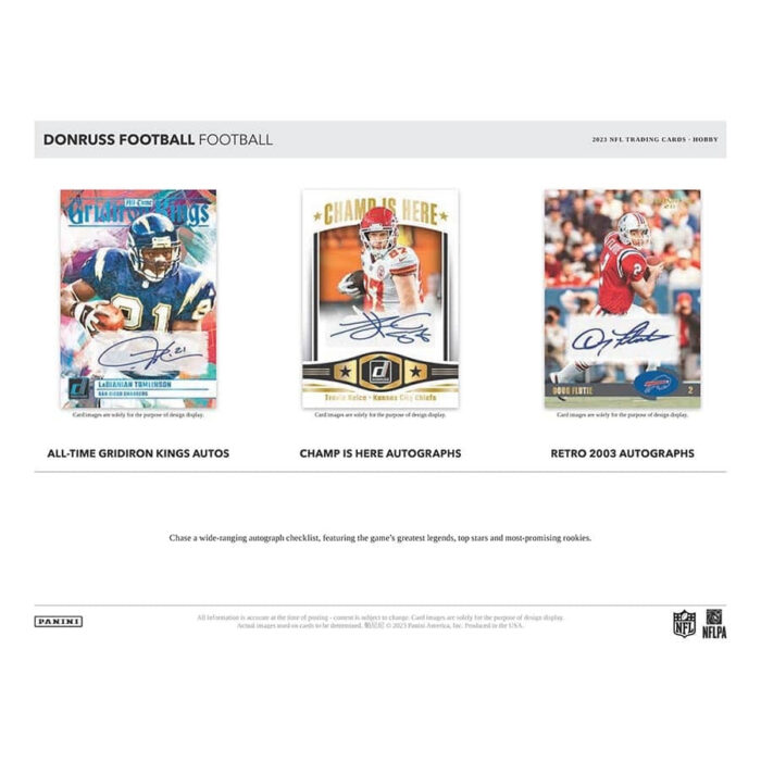 2023 Panini Donruss NFL Football Hobby Box - Image 5