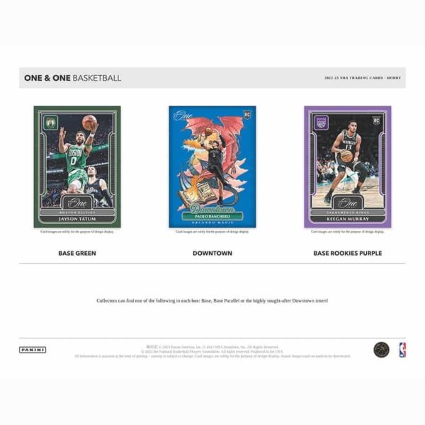 2022/23 Panini One and One Basketball Hobby Box NBA - Image 6