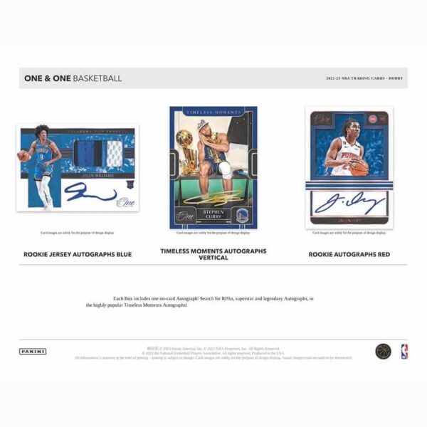 2022/23 Panini One and One Basketball Hobby Box NBA - Image 5