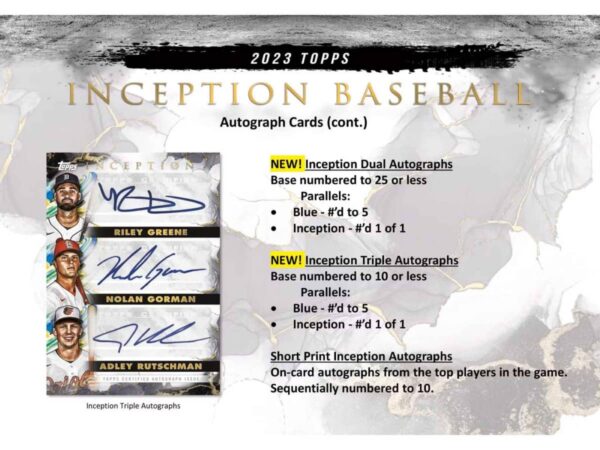 2023 Topps Inception Baseball MLB Hobby Box - Image 5