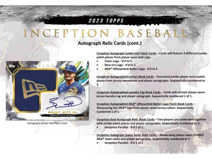 2023 Topps Inception Baseball MLB Hobby Box - Image 3