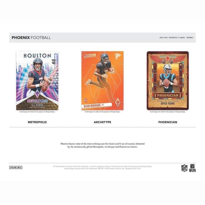 2023 Panini Phoenix Football NFL Hobby Box - Image 2