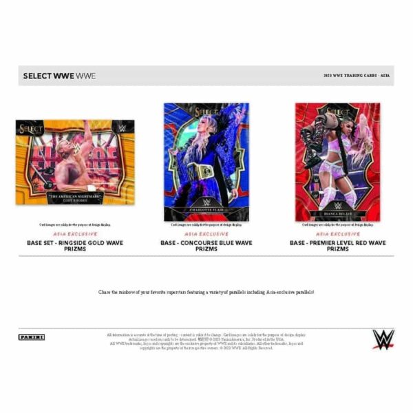 2023 Panini Select WWE Wrestling Asia Tmall Box - Image 6