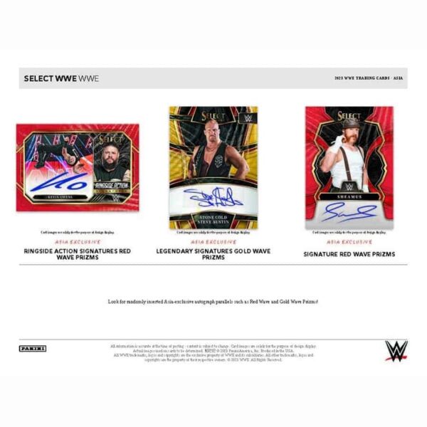 2023 Panini Select WWE Wrestling Asia Tmall Box - Image 5