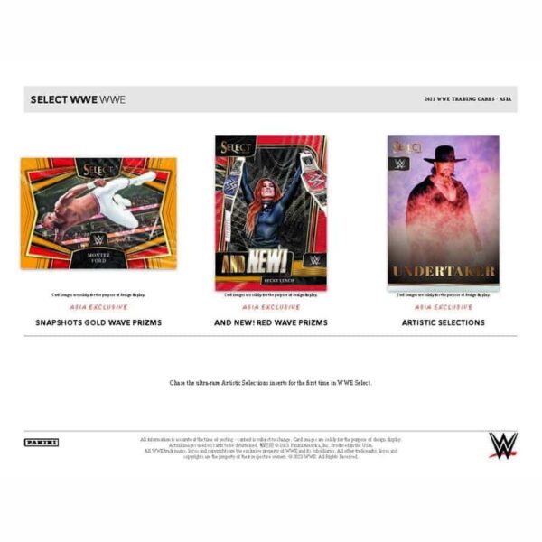 2023 Panini Select WWE Wrestling Asia Tmall Box - Image 4