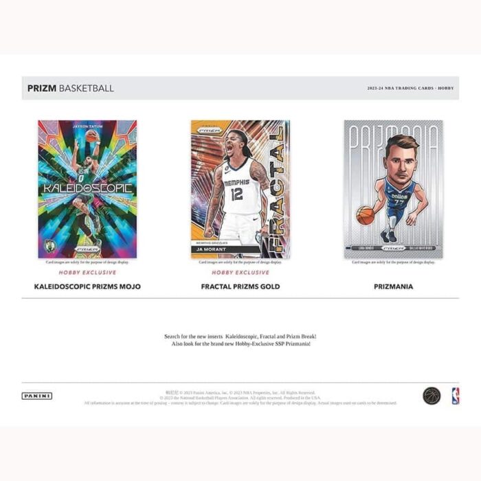 2023/24 Panini Prizm Basketball NBA Hobby Box - Image 3