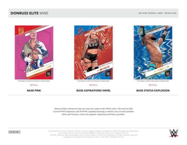2023 Panini Donruss Elite WWE Wrestling Blaster Box - Image 5