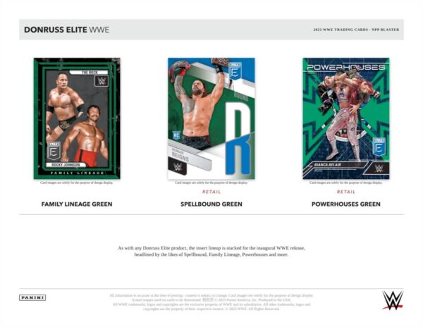 2023 Panini Donruss Elite WWE Wrestling Blaster Box - Image 3