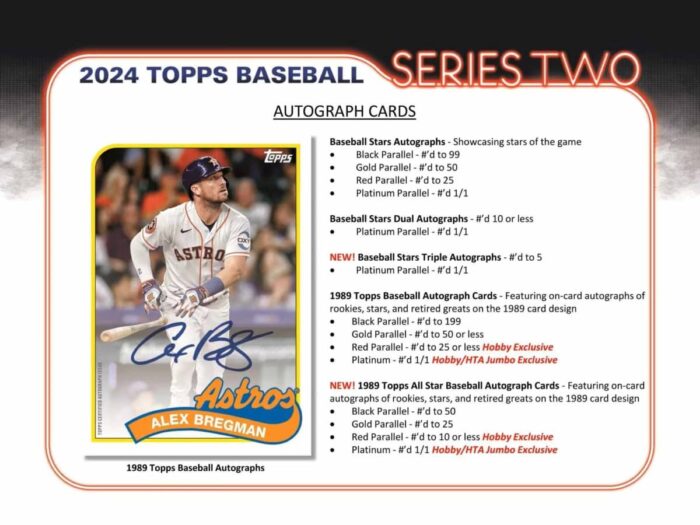 2024 Topps Series 2 Baseball MLB Jumbo Hobby Box - Image 3